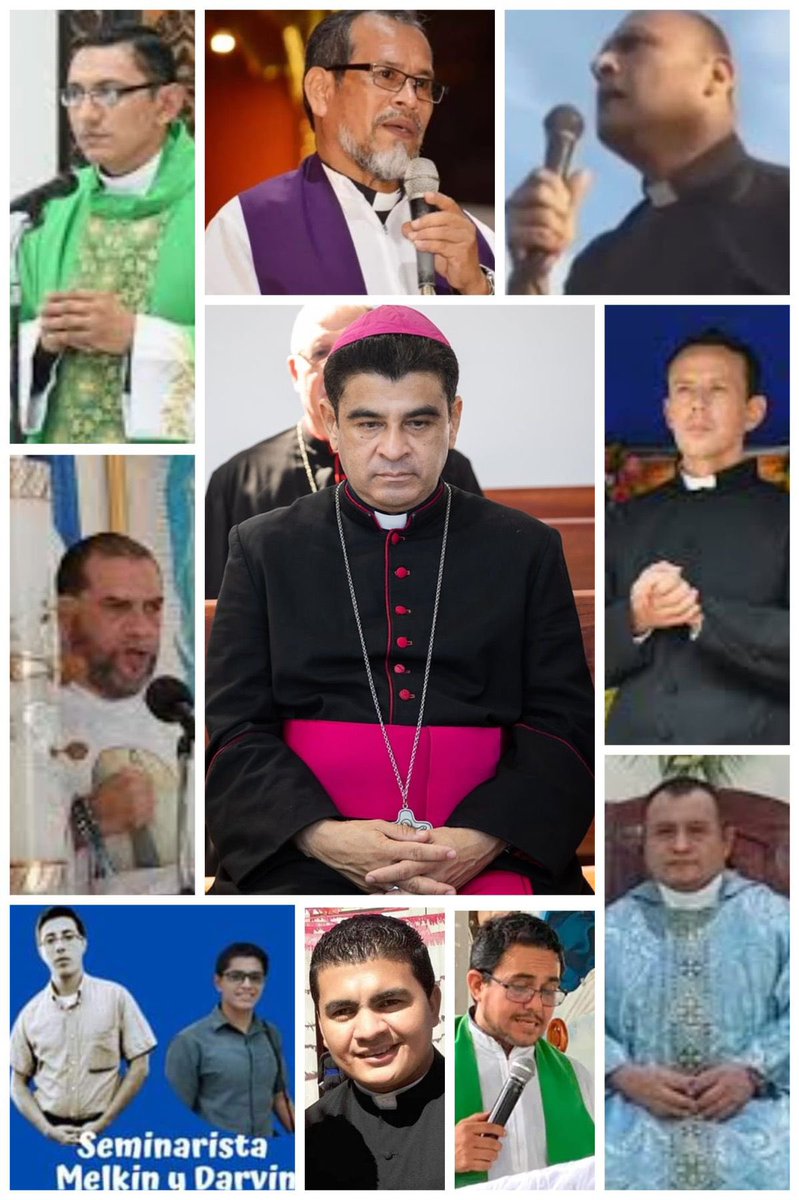 👉🏿Today I join the campaign #Releasechains #ApadrinaAUnPresoPoliticoDelMundo @TAMARA_SUJU
 I stand in support for Bishop Rolando Álvarez and for the 9 priests and 2 seminarians imprisoned in Nicaragua by the Ortega-Murillo dictatorship, who declared war on the Catholic Church🙏