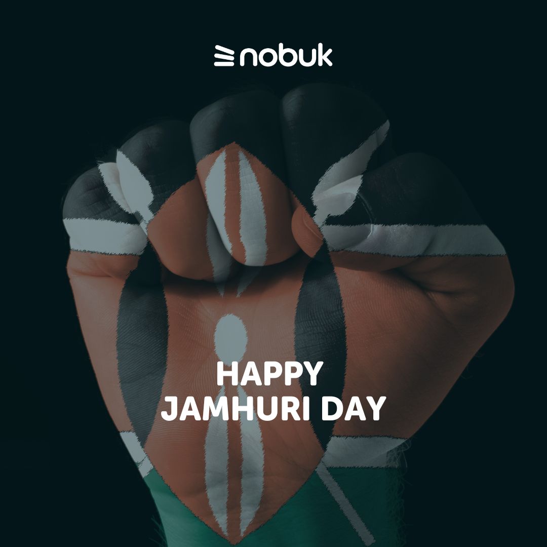 The nobuk.africa family would like to wish you a happy Jamhuri Day!