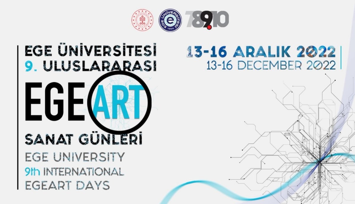 egeajans87's tweet photo. Sanat şöleni başlıyor
EÜ 9.Uluslararası EgeArt Sanat Günleri yarın kapılarını sanatseverlere açıyor
https://t.co/Xrs4pSRJAq
@UniversiteEge @ProfNecdetBudak
#EgeÜniversitesi
#EgeArt https://t.co/sBeZtDtdaU