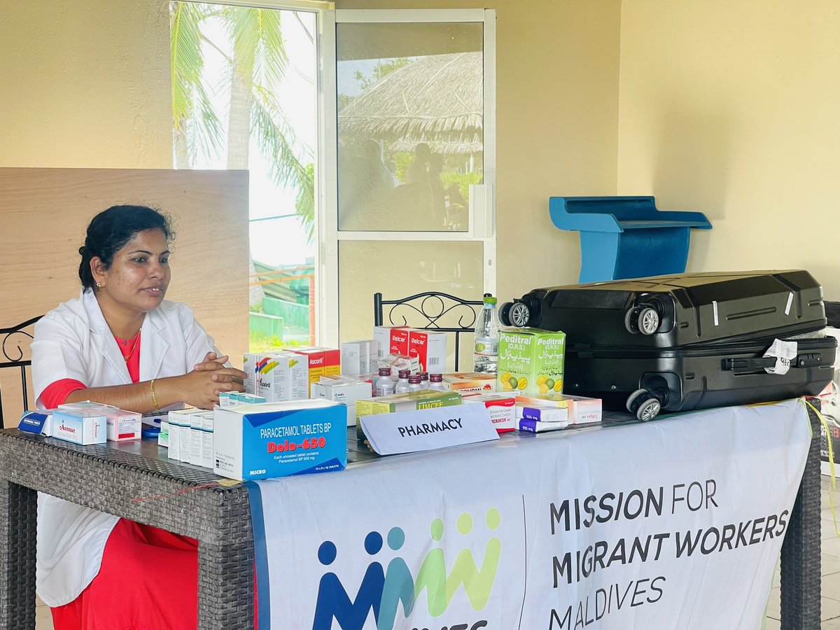 Ongoing "Migrant Fair" &amp; "Health Screening" at Koodoo Fisheries Complex to increase health awearness on HIV, Hepatitis and other Sexually Transmitted Infection. <a href="/SHE_Maldives/">SHE Maldives</a> <a href="/mmwmaldives/">Mission for Migrant Workers Maldives</a> <a href="/GaHospital/">Ga. Atoll Hospital</a> <a href="/SDF_SAARC/">SAARC Development Fund</a> <a href="/WHOMaldives/">WHO Maldives</a> <a href="/UNICEFMaldives/">UNICEF Maldives</a> <a href="/HPA_MV/">Health Protection Agency</a> <a href="/mifcomv/">MIFCO</a>