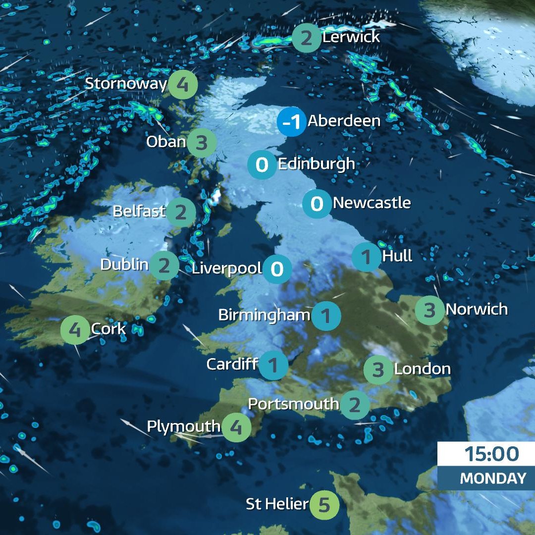 Laura Tobin. on Twitter "🥶Today's temperature VS what it will feel like."
