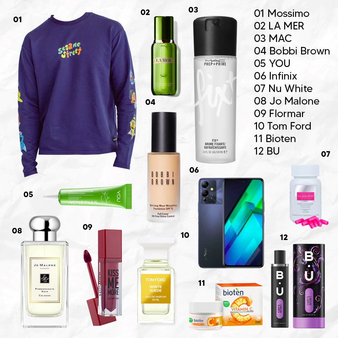 digistarph's tweet photo. Have you done your #Christmas shopping yet? 🛍🎄
Well, here’s #DigistarPH’s picks perfect for the holiday season. From tech, beauty, to skin care. What’s your fave brand?
#MossimoPH #LaMer #MacCosmetics #YOU #BobbiBrown #Infinix #Bioten
#JoMalone #TomFord #NuWhite #BUperfume https://t.co/MELKAwcphl