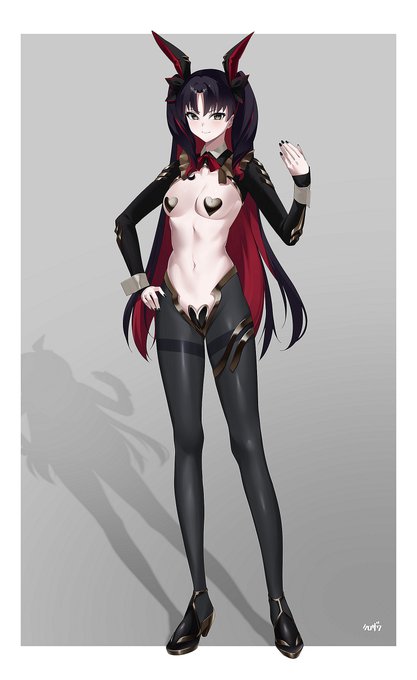 スペースイシュタル逆バニー🪐☄️✨✨✨
#FGO 