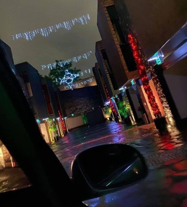 Que rica ❤️‍🔥 sensación ⚡de la villa 🎇 iluminada