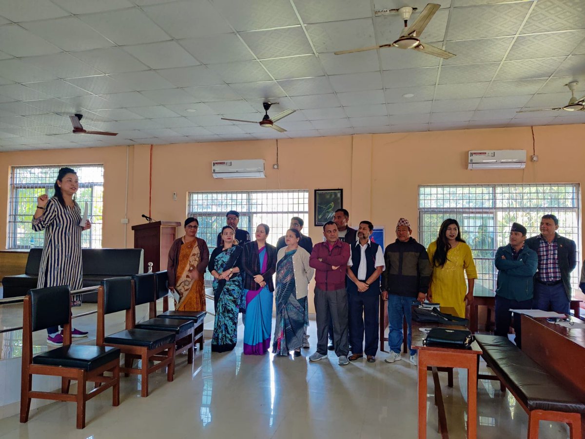 मेचिनगर नगरपालिका को आयोजना र शक्ति समुह को सह- आयोजना मा मिति २०७९/८/२४ र २५ गते का दिन  मेचीनगर नगरपालिकाका नगर प्रमुख ,उप प्रमुख, नगरपालिकाका प्रशासकिय अधिकृत , शाखा प्रुमुख ज्युहरु  र १५ ओटा वाड् का  प्रमुख र सदस्य ज्युहरु सङ २ दिने सामुहिक खुल्ला मन सहयोग तालिम सम्पन्न गरियो