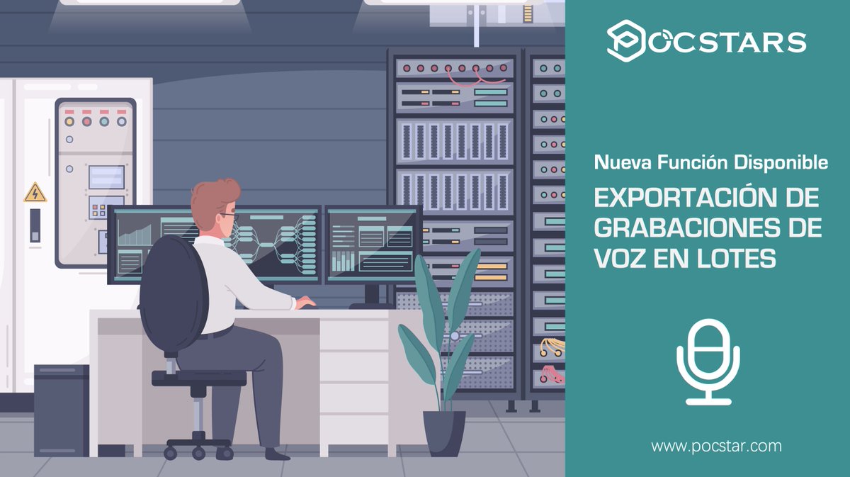 La consola de envío de POCSTARS ahora admite la exportación de grabaciones de voz en lotes de hasta 100 elementos. Puede elegir mostrar 100 grabaciones con una página en la consola y hacer clic en Seleccionar todo y así podrá descargarlas de una sola vez.
#POCSTASR #PoC #PTT