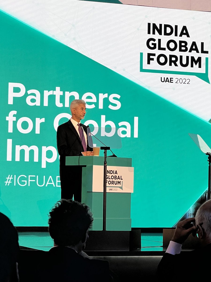 Dr Vijay Chauthaiwale (@vijai63) on Twitter photo “From End of History few decades ago, we are now experiencing Return of History” - EAM <a href="/DrSJaishankar/">Dr. S. Jaishankar</a> at <a href="/IGFupdates/">India Global Forum</a> conclave in Abu Dhabi #IGFUAE <a href="/manojladwa/">Manoj Ladwa</a> “From End of History few decades ago, we are now experiencing Return of History” - EAM <a href="/DrSJaishankar/">Dr. S. Jaishankar</a> at <a href="/IGFupdates/">India Global Forum</a> conclave in Abu Dhabi #IGFUAE <a href="/manojladwa/">Manoj Ladwa</a>
