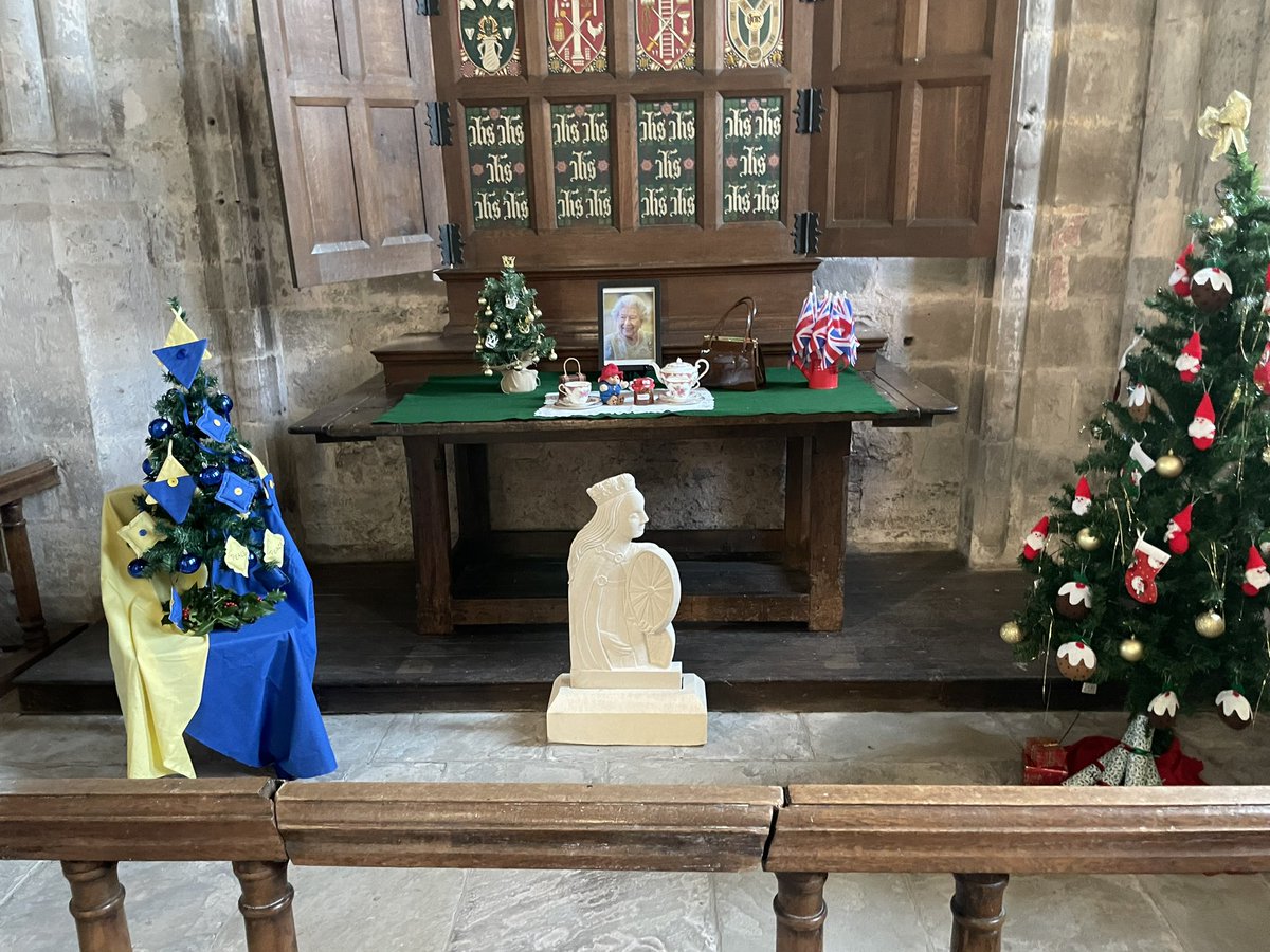 Christmas tree festival <a href="/DoreAbbey/">Dore Abbey</a>