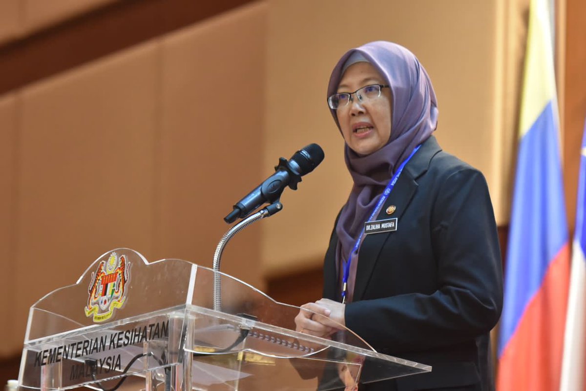 YB Dr. Zaliha_DrZ, Menteri Kesihatan hadir ke Majlis Perhimpunan