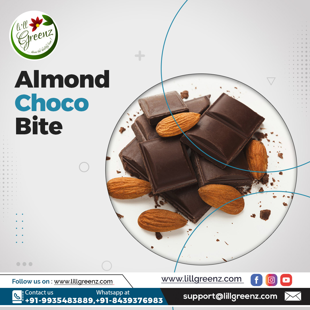 GreensLill's tweet photo. Craving for sweets??
Try our Almond Choco Bite, with crunchy almonds dipped in dark chocolate -loaded with fiber, protein and anti-oxidants.
Check : https://t.co/aIxUeHt0LJ
Call Now: +91-9935483889

#almondchocobites #healthysnacks #lillgreenz #healthandwellness https://t.co/0o0UD3785p