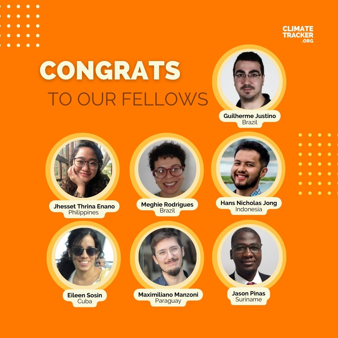 🥳 So proud of our current fellows and alumni who are  selected as this year's cohort of <a href="/risj_oxford/">Reuters Institute</a> Oxford Climate Journalism Network.

😎Having worked with them, we know that they'll produce much-needed stories on #climatejustice! All best ✊🏽

#climatetrackerfellows