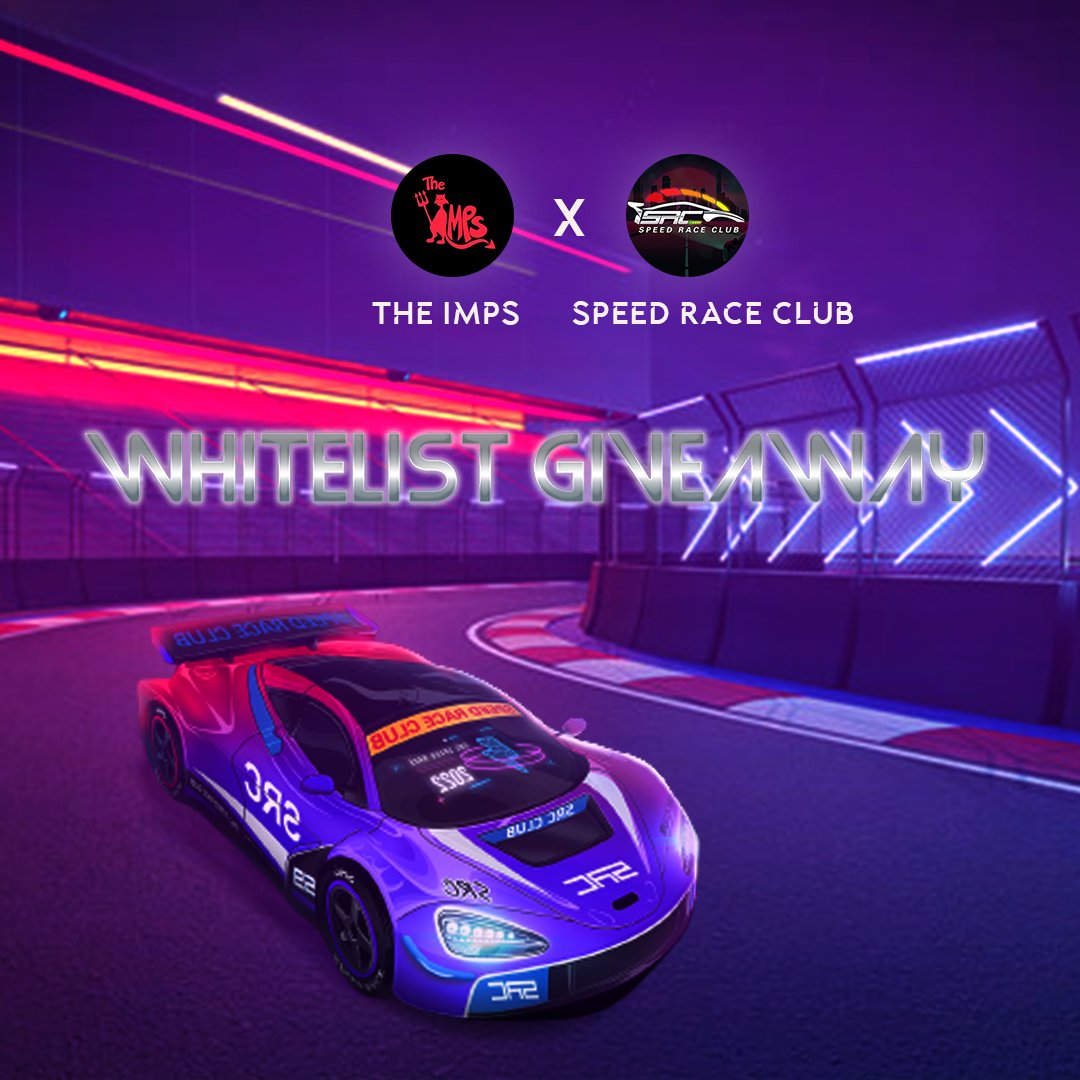 📢Imps x speedraceclub giveaway📢
how to join:
🔥follow <a href="/GlobalSRClub/">SpeedRaceClubNFT | FREE MINT</a>,<a href="/theimpsnft/">The Imps</a>  
🔥join their discord:discord.gg/JqQX6eTj
🔥like and retweet:x.com/GlobalSRClub/s…
🔥like and retweet this post