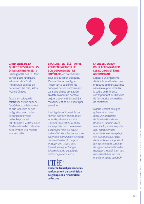 Et si le travail en #présentiel était dédié à la #CohesionDEquipe ❓

▶️Retrouvez l'interview de <a href="/MarineChabot/">Marine Chabot</a>, Associée chez <a href="/convictionsrh/">ConvictionsRH</a> , par Incitu dans le livre blanc "S’adapter aux transformations du travail - Kit Onboarding du #DRH 3.0" : info.in-citu.fr/ressources/liv…