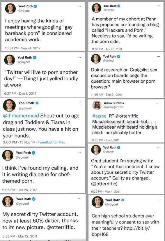 RedWingGrips's tweet photo. Twitter had a sexual predator in charge of it's Trust &amp; Safety. Holy shit. https://t.co/FyyH5h3W5k