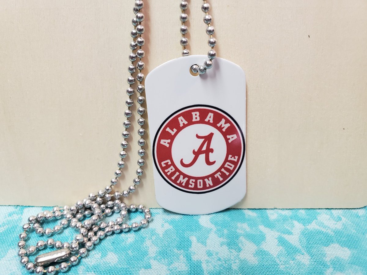 abhikrish06's tweet photo. GI Military Dog Tag - Alabama Crimson Tide - 30 inch chain
#gi #gift #AlabamaCrimsonTide #DogTag #InchChain #MSLStudioShop #EtsyEmail
👉https://t.co/D9yUHn8Ghi https://t.co/IOOzOFrQTY