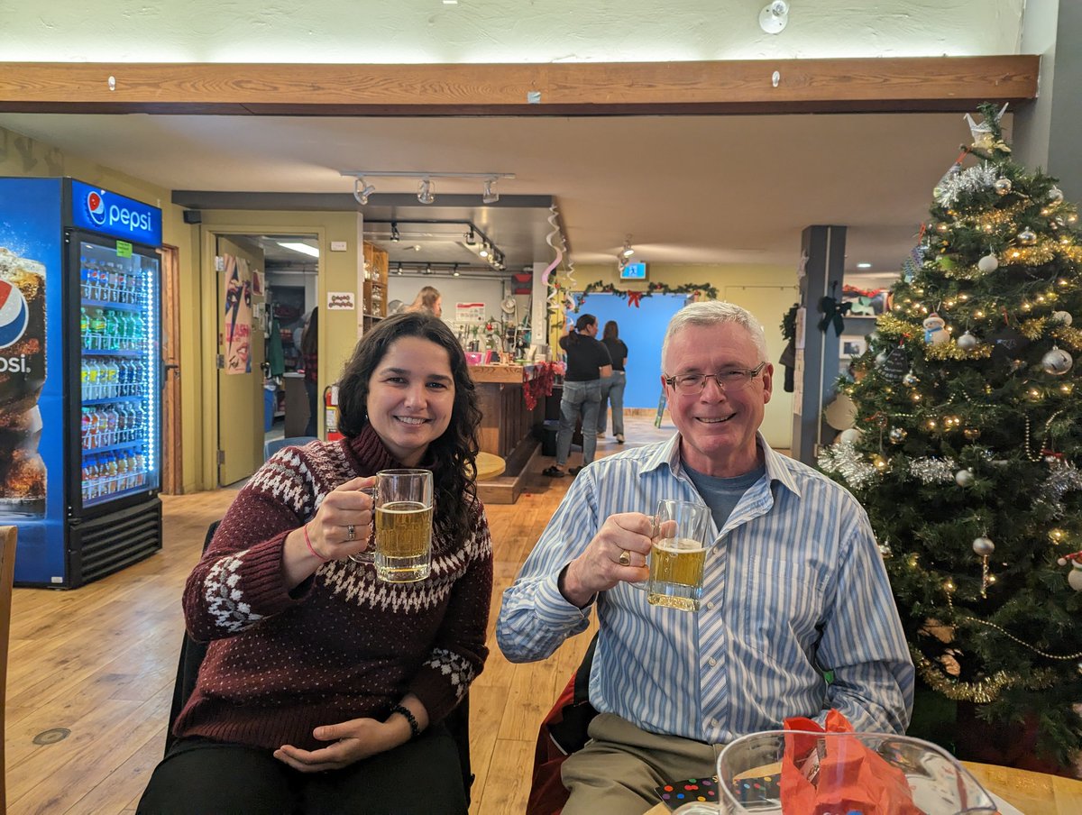 Magali Nehemy (@magalinehemy) on Twitter photo Fri celebrating the end of my 1st term teaching and months as asst prof at TrentU, while Jim Buttle celebrates his retirement (so nice to have you around Jim!)
Today I'm at <a href="/AGU/">Agustรญn Taberner</a> presenting my poster (H12R) on xylem and phloem water in the Amazon with <a href="/caiorcmattos/">Caio Mattos, PhD ๐ณ๏ธโ๐</a> et al. Stop by! Fri celebrating the end of my 1st term teaching and months as asst prof at TrentU, while Jim Buttle celebrates his retirement (so nice to have you around Jim!)
Today I'm at <a href="/AGU/">Agustรญn Taberner</a> presenting my poster (H12R) on xylem and phloem water in the Amazon with <a href="/caiorcmattos/">Caio Mattos, PhD ๐ณ๏ธโ๐</a> et al. Stop by!