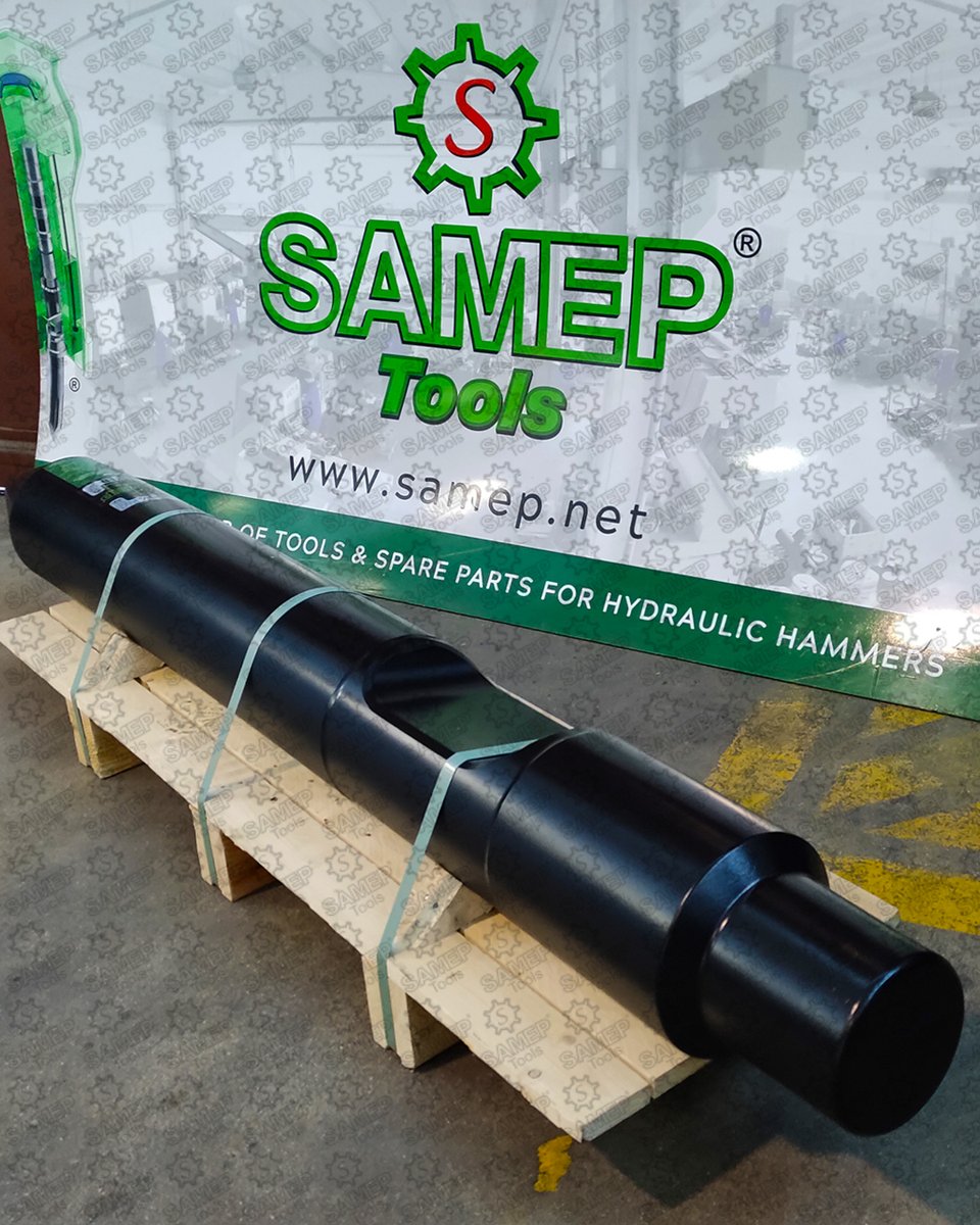 sameptools's tweet image. A HUGE ONE IS GOING TO FRANCE 🇫🇷 !
NPK GH 40/P Ø210 Kg 433 MOIL POINT / PIC / PUNTERO CONICO/ SPITZMEISSEL.
Do not hesitate to reach us for further inquiries. ☎️📩
#sameptools #madeinitaly #hammer #hydraulichammer #rockbreaker #spareparts #demolition #mining #excavator #tools