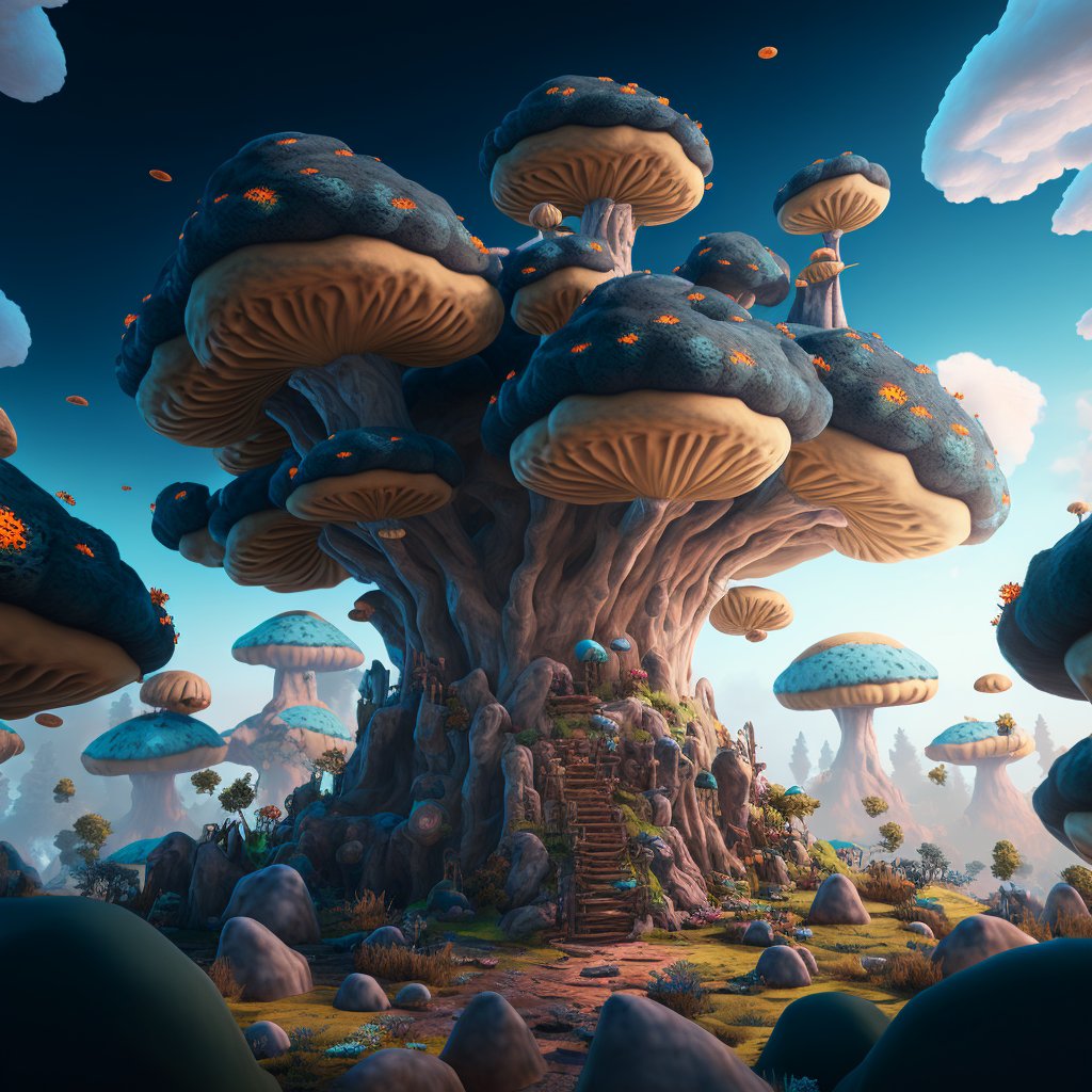 Immortal_Ai022's tweet photo. Fungi World! #fungi #fungus #muschroom #forest #fantasy #aiart #aiartcommunity #midjourney https://t.co/55OkiN1qPv