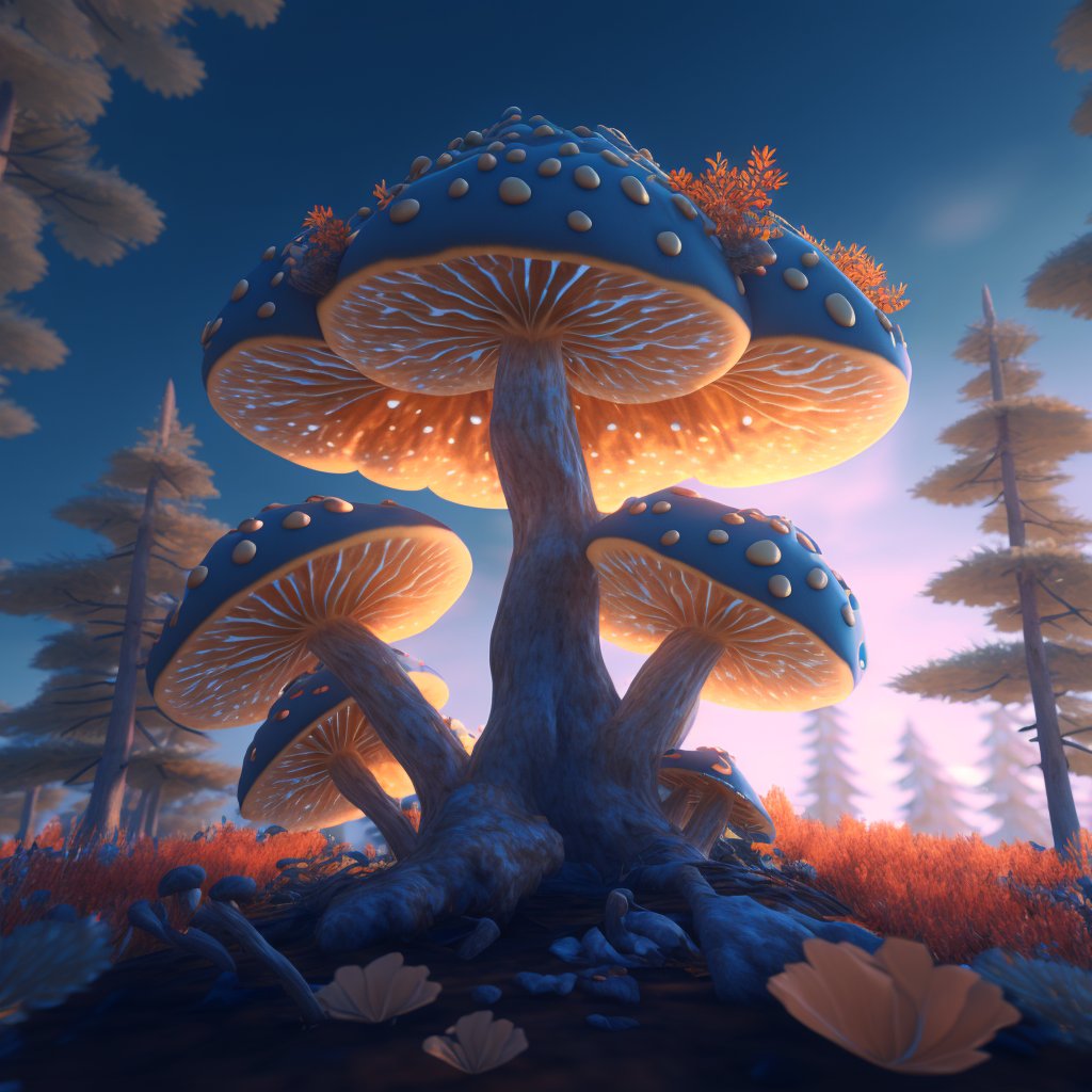 Immortal_Ai022's tweet photo. Fungi World! #fungi #fungus #muschroom #forest #fantasy #aiart #aiartcommunity #midjourney https://t.co/55OkiN1qPv