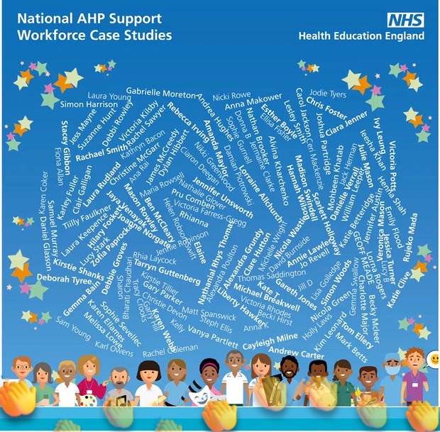 carrie_biddle's tweet photo. What a wonderful moment to dial in to the #AHPSupportWorker national celebration event as the team thank all those who submitted a case study to showcase the #skills and #roles of the talent and brilliance of the #AHPsupport workers in our #AHPCommunity #AHPsWeDeliver https://t.co/uq4vb3x2yI