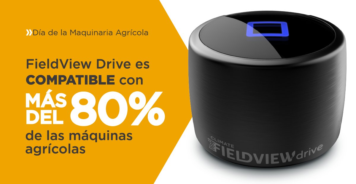 FieldViewArg's tweet photo. #FieldViewDrive es compatible con más del 80% de las sembradoras, fertilizadoras, pulverizadoras y cosechadoras🚜
Gracias a esto, podés recolectar los datos que se generan en tus lotes de forma fácil y rápida💪
👉Conocé más https://t.co/4RTo7StO10
#DíaDeLaMaquinariaAgrícola https://t.co/2kYbFNhbmP