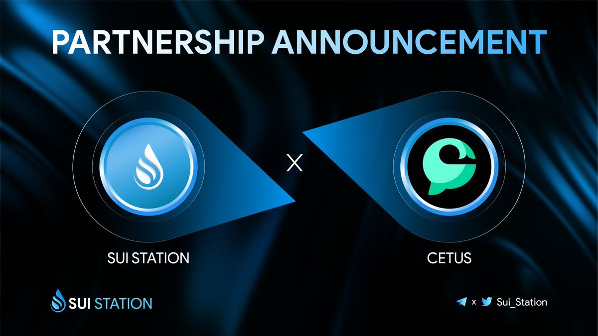 Lucifer_Aster's tweet image. 🥳 SUI STATION X @CetusProtocol 🥳

To celebrate our partnership, we’re doing a giveaway! 

🎁 10 OG Cetus Protocol

To enter:

1️⃣ Follow, Like, RT, and Tag 3 friends

2️⃣ Complete #Cetus-Protocol Crew3 tasks: suistation.crew3.xyz

⏰72h

#Giveaway #SuiStation #Sui $SUI #OG