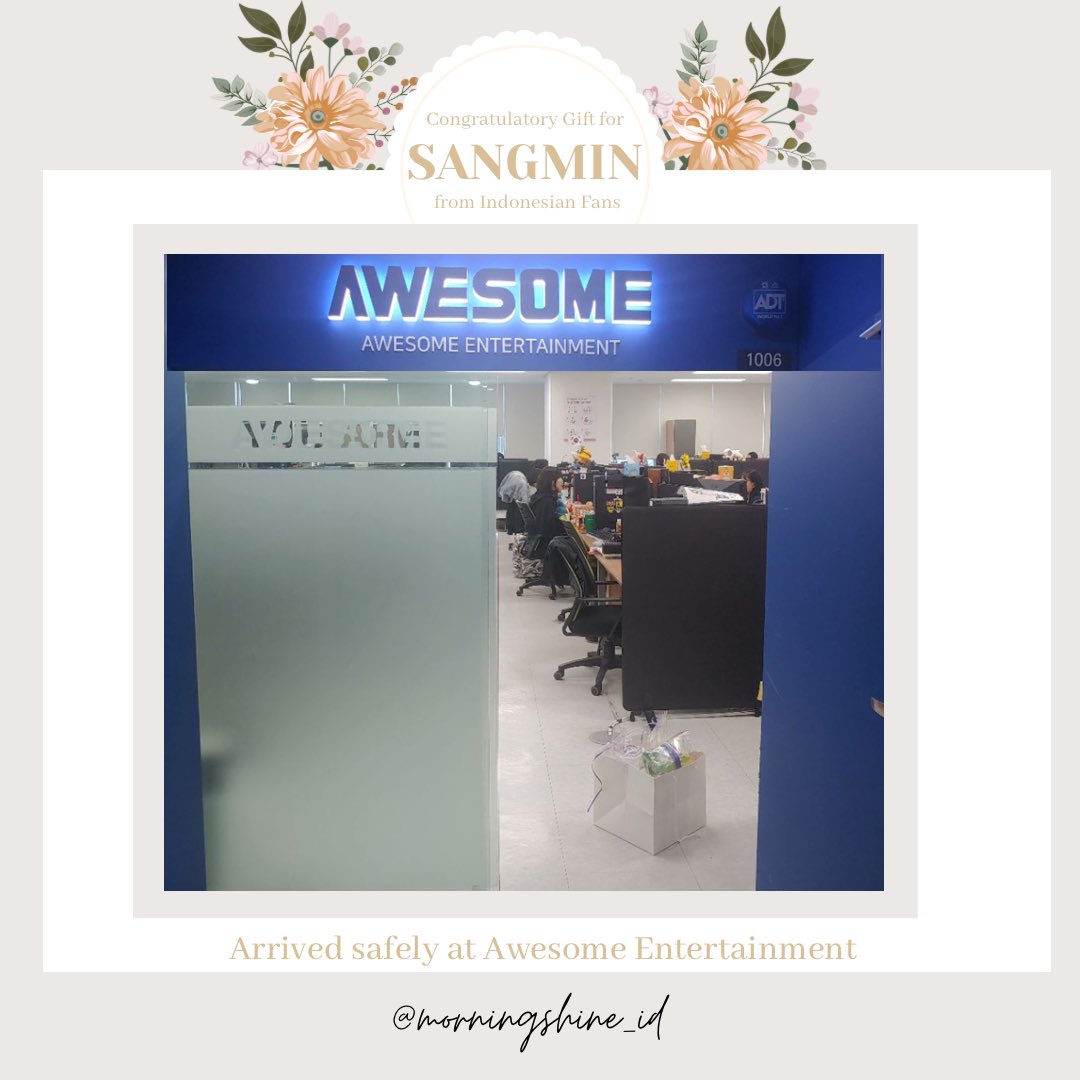 morningshine_id's tweet photo. 221212 • morningshine_id 1st Project Congratulatory Gift for Moon SangMin

It's just small gift but we hope he will like it :) 

thank you to @yoongbravier for helping this project 💕

#moonsangmin #문상민 #underthequeensumbrella https://t.co/gJv7aeX8lz
