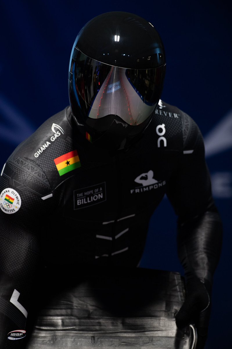 AfricaFactsZone's tweet photo. Ghana's Akwasi Frimpong has achieved the best African performance at the IBSF World Push Championships in Lake Placid, New York, USA.

He finished fourth at the Bobsled and Skeleton tournament. https://t.co/OdWao03VvY