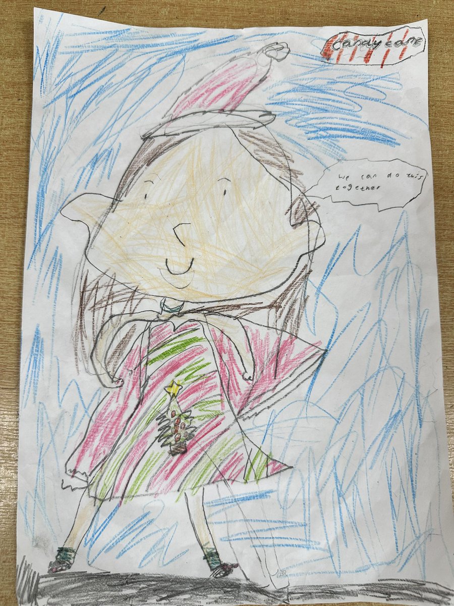 SHPS_Year2's tweet photo. @SHPS_Year2  Year 2 enjoyed their workshop with the illustrator Nick Sharratt. The children created their own superheroes. https://t.co/9l5i7JtnMX