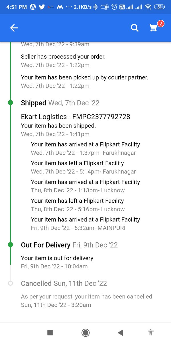 ambrishyadav01's tweet photo. @Flipkart @flipkartsupport @FlipkartEnables @jagograhakjago @ConsumerReports 
I received my order and paid for it on Google but still why did you cancel my order, I have been cheated. https://t.co/Te6UjyCKp1