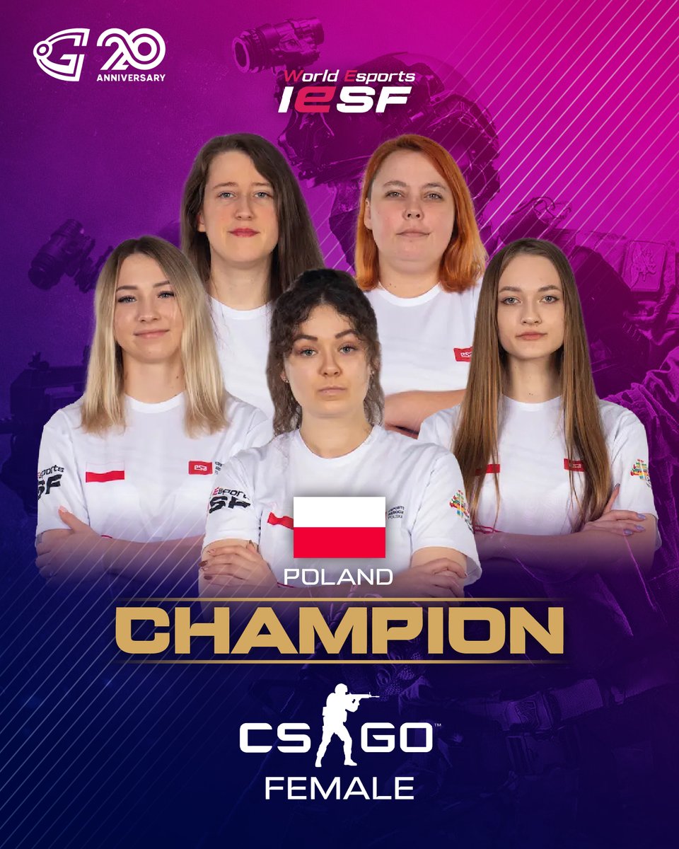 GosuGamers's tweet photo. Congratulations to all the #IESF Champions! ππ
#GosuGamers #Gosu20 #PassionON #GGFlash #IESFWEC2022 https://t.co/FEe55Mdj1E