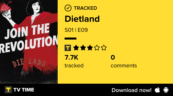 Iammoremylrds's tweet photo. I've just watched episode S01 | E09 of Dietland! #dietland https://t.co/7GtNwoXAat #tvtime https://t.co/j5vwmGK4LF