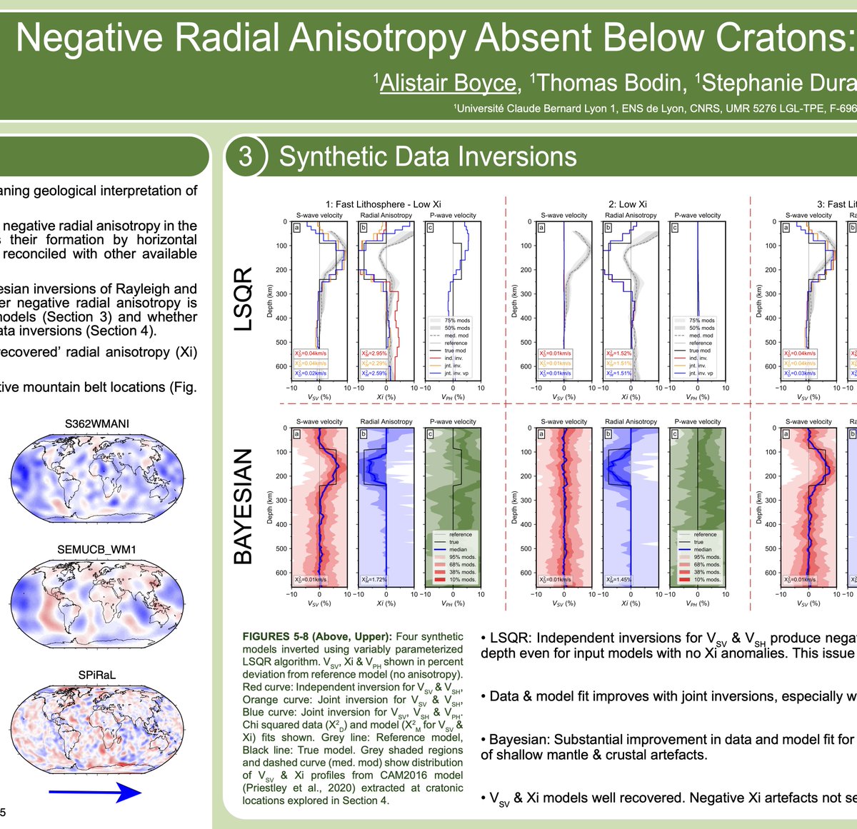 At #AGU22? Come by to discuss #craton radial anisotropy Monday morning at poster S12F-0198 (Theoretical and Computational Seismology III). ☕️🌎