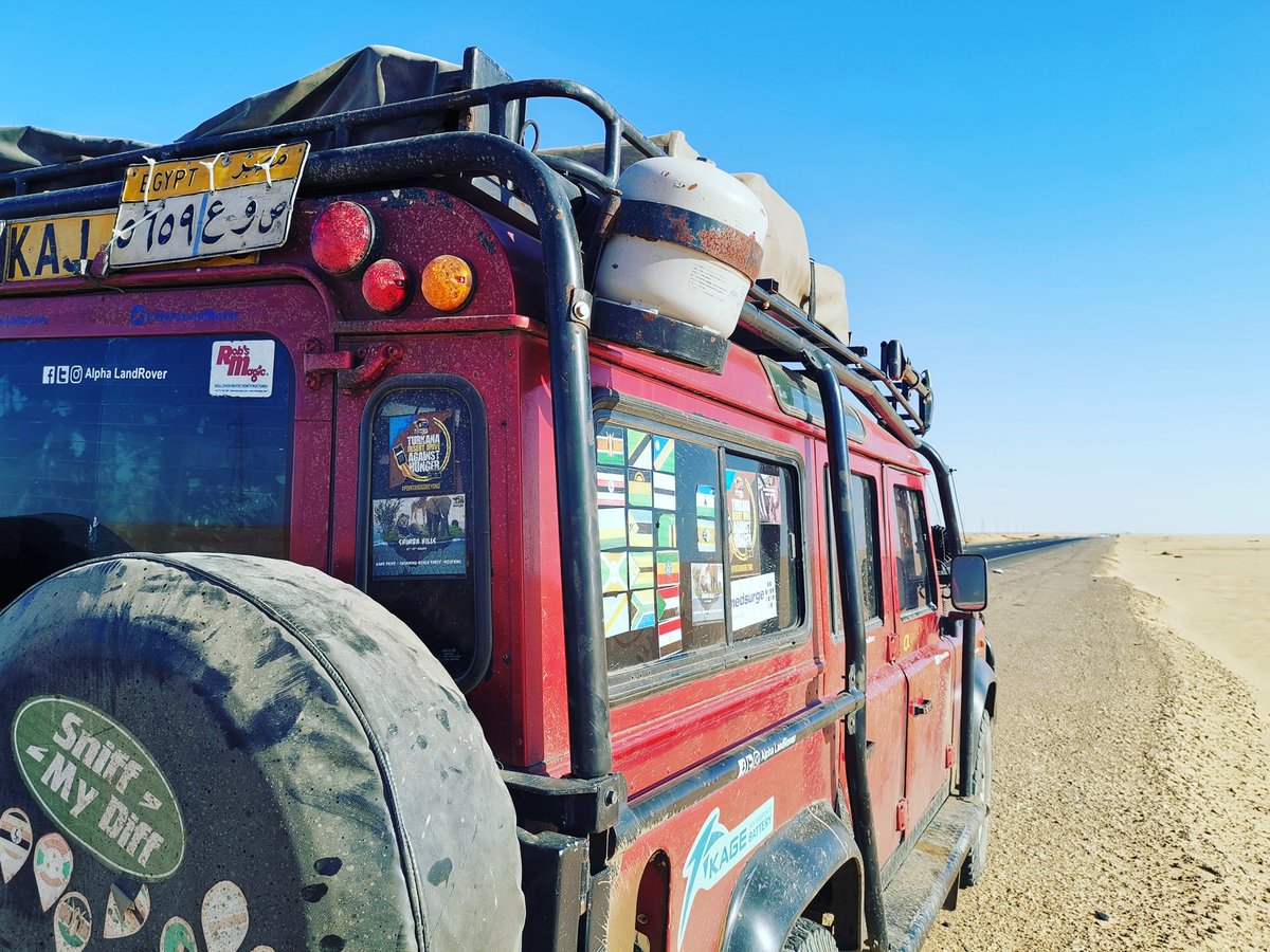 AlphaLandRover's tweet photo. Metema border, 200km away from Gondar was our crossing point. That morning we queue for Fuel, the only gas station which had some the day before had already run out. Wishing I had queued and fueled earlier.
#Overland #Roadtrips #AlphaLandrover #Landrover #Breakingborders #Drive47 https://t.co/xJINiOnyzs