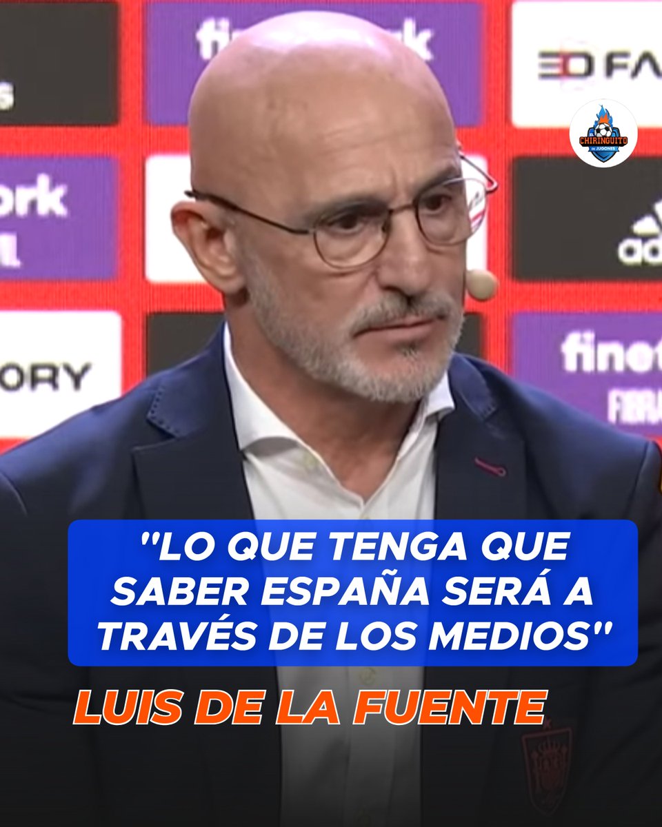 elchiringuitotv's tweet photo. 😬📲 No veremos una versión 'streamer' del seleccionador: "𝐍𝐨 𝐭𝐞𝐧𝐠𝐨 𝐫𝐞𝐝𝐞𝐬 𝐬𝐨𝐜𝐢𝐚𝐥𝐞𝐬".

¡Nos vemos a las 15:10h en #JUGONES! https://t.co/YmQ1evXXgS