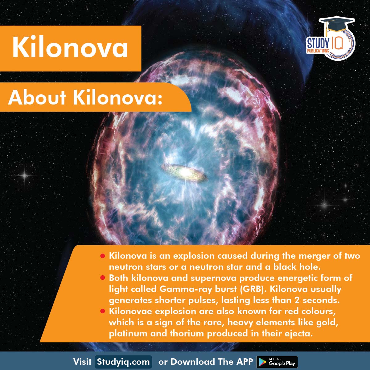 upsciq's tweet image. Kilonova

#kilonova #whyinnews #flashoflight #scientists #neutronstars #blackhole #supernova #gammarayburst #grb #shorterpulses #redcolours #heavyelements #gold #platinum #thorium #gammarays #grbs #neutronstar #upsc #cse #ips #ias #spacenews #dailynews