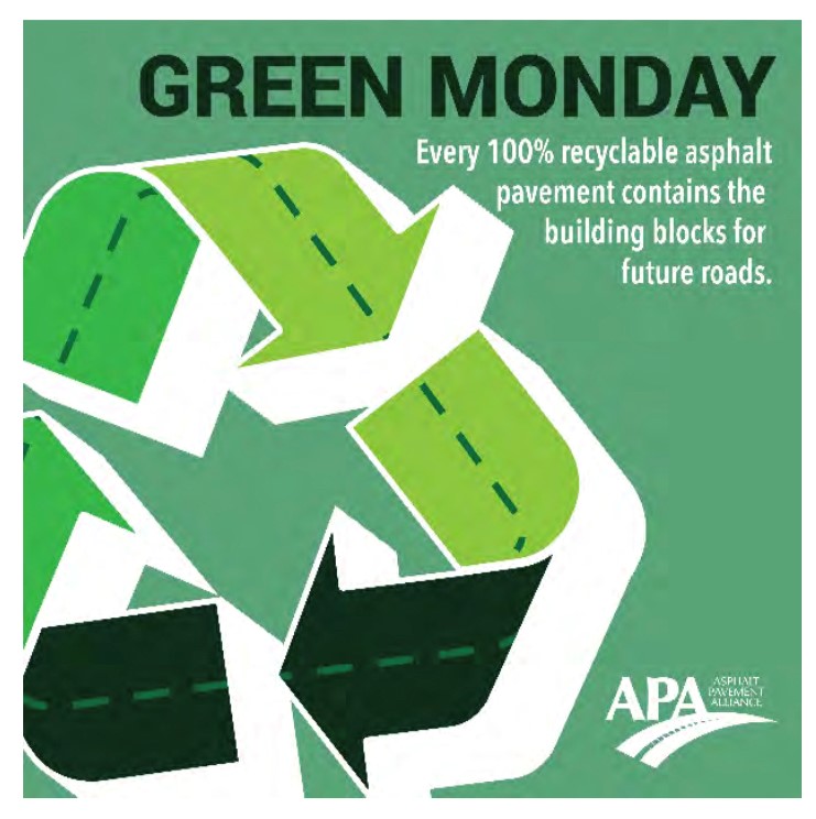 DeltaCompanies's tweet photo. Asphalt pavements help us reduce waste because each new pavement contains the raw materials for future roads. When you drive asphalt, you choose sustainability.
#GreenMonday #AsphaltDelivers #AsphaltPerforms #sustainability #recycling #WeRecycle https://t.co/HqBt9zSTY0