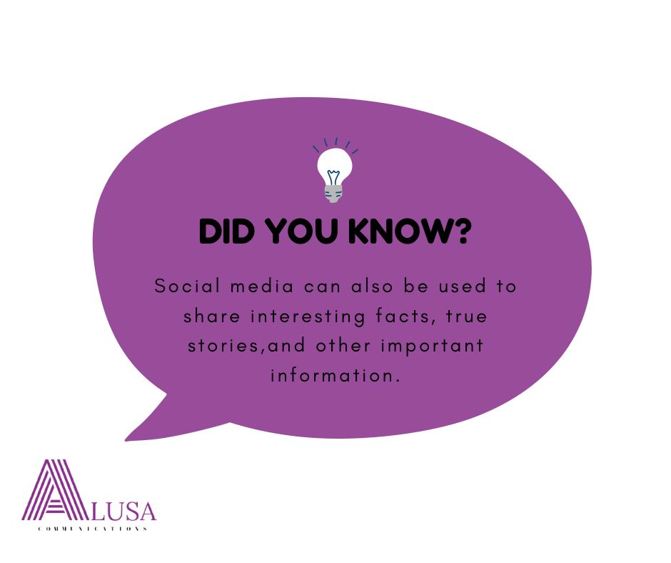 AlusaCommunicat's tweet photo. Social media is the best marketing tool💡

#Alusacommunications#branding#marketing#socialmediamarketing https://t.co/KOPipaNDCo