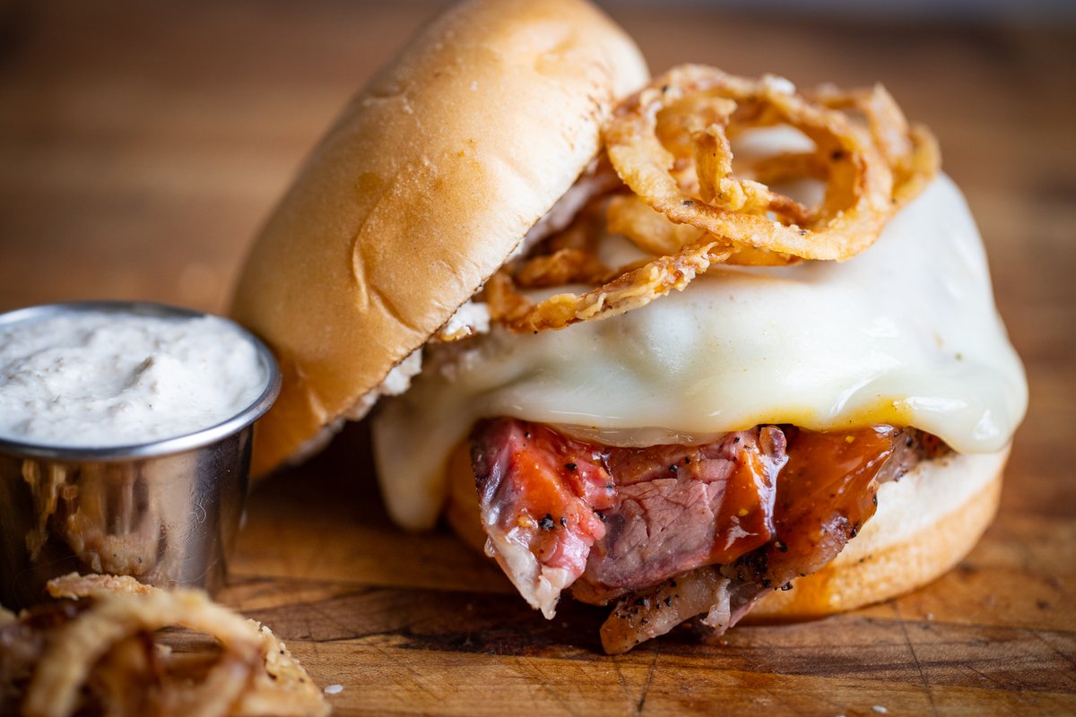 4RSmokehouse's tweet photo. Two words: Prime Time. You still have time to try The Ultimate Prime Rib Sandwich before this month is over. 🔥 https://t.co/uDUyT6ks7A