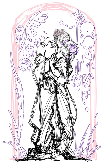 マイ武Hades &amp; Persephone sketch 