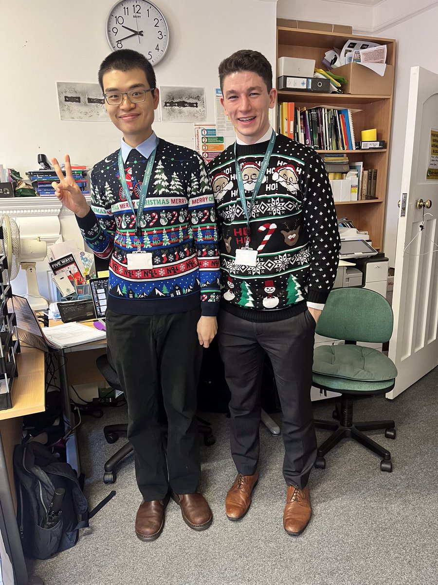 QCL_STEM's tweet image. Well done to our two science PGCE students for making it to the end of their first term training to be teachers! 👏