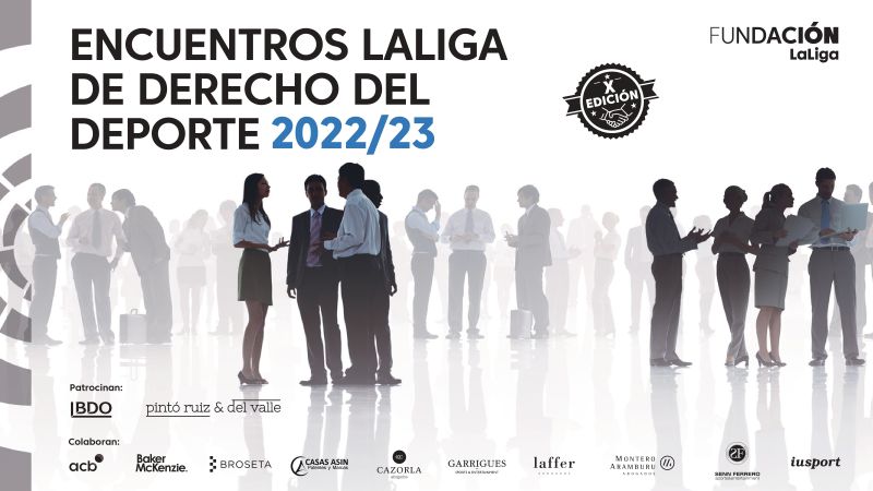 Mañana se celebra el IV Encuentro LaLiga de Derecho del Deporte 2022-23 ⚽️

Nuestro director Alfonso Rodríguez, hará una presentación sobre las nuevas tecnologías aplicadas al fútbol 🗣🤝

¡Si estas interesado, te esperamos mañana junto a la <a href="/FundacionLaLiga/">FUNDACIÓN LALIGA</a>  ! 😊🔛