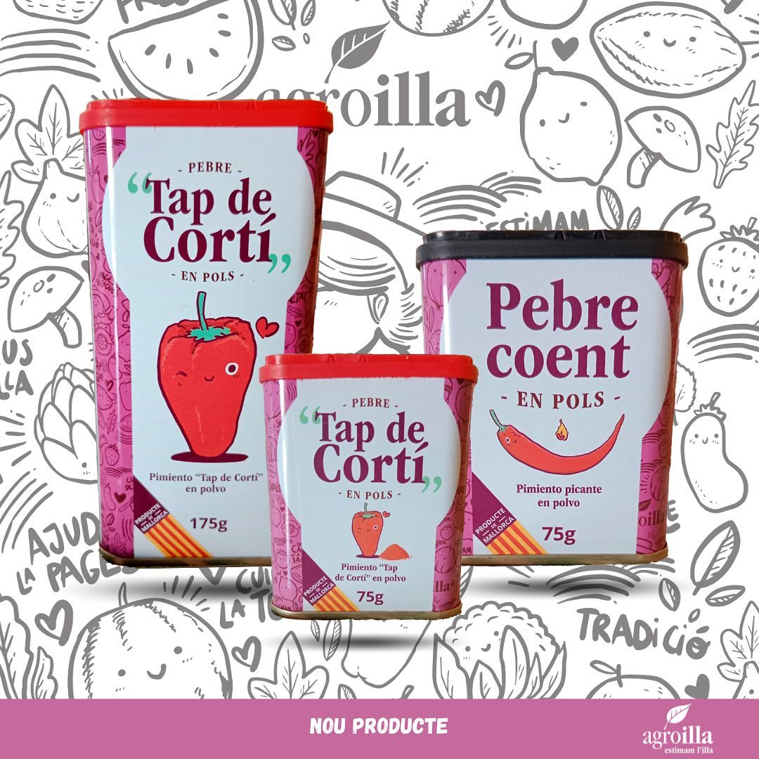 🎁REGALA MALLORCA! Com aquest Tap de Cortí fet pels nostres companys d'Agroilla. Un aroma molt mallorquí amb un nou envàs. Tria producte local! 
Agroilla #productedeMallorca #agricultura #AgriculturaSostenible #regalsnadal