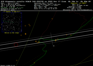 Predicciones de ocultaciones asteroidales del 16 al 31 de diciembre para distintos observatorios de Uruguay y Argentina 

Orden de fecha ...
Leer en:sao.org.uy/?p=19004

<a href="/oalmuruguay/">OALM</a> <a href="/HeberPombo/">Observatorio Astronómico de Casupá OAC</a> @Mec_Uruguay <a href="/observatorioL9/">Observatorio Liceo9</a> @observatorioL10 <a href="/dicytmec/">Dirección de Innovación, Ciencia y Tecnología MEC</a> <a href="/OAM_uy/">Observatorio Astronómico De Montevideo</a>