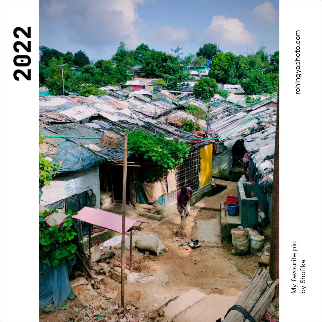 “My favourite pic of 2022” by Shofika
“How we live in Kutupalong Camp 2E” 

Which is your fav pic from your captures in 2022?  Submit ONE PHOTO via WhatsApp to +8801841501913 or info@rohingyaphoto.com #Rohingya #Myanmar #refugees in #Bangladesh