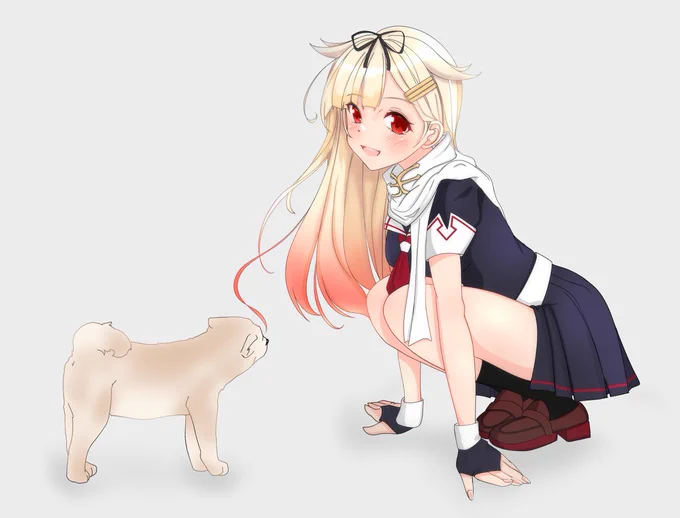 記念にココで初めて上げたお絵描き上げておきますね_(:3 」∠)_ 