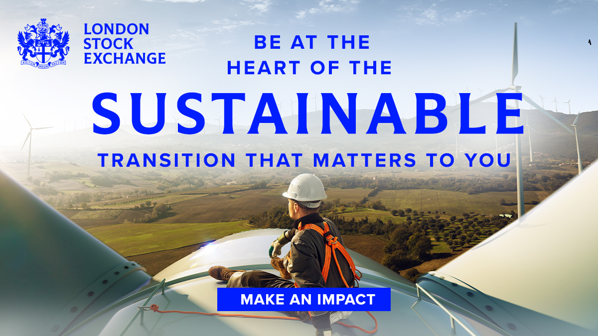 Be at the heart of the sustainable transition, access global capital and join other green-minded companies and funds that are driving the transition to net zero. Make an impact today: lseg.group/3YeBNZb
