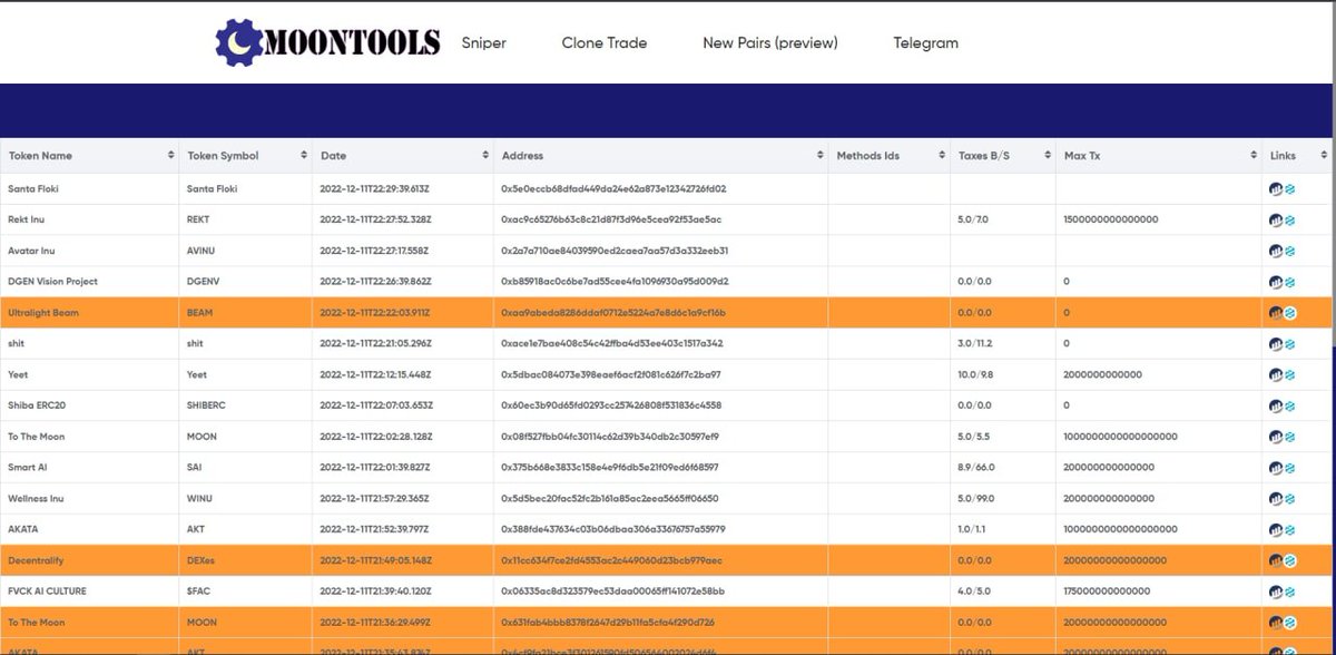 MoonTools UPDATE 🌙🛠️

Our new pair scanner is now up and running, free to use!
 
 WHAT ELSE IS COMING UP:

👉 Update request for socials and logo on Ethscan;
👉 BIG marketing partnership;
👉 Mobile DApp preview 
👉 Website UI Dapp revamped
👉 New contests and giveaways! 🏆

#ETH