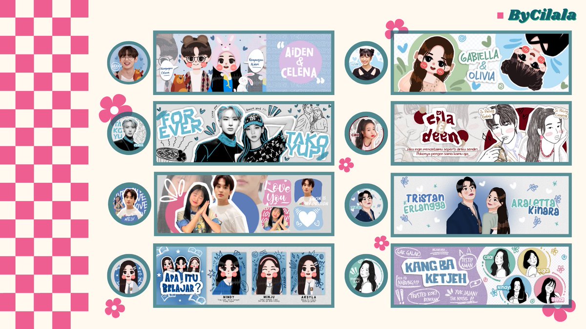 bycilala's tweet photo. Help RT guys, thank you💐

Halo! Cila akan kembali open order layout by req nih, Selasa, 13-12-22 pukul 19.30 WIB.

Cila cuma open 10 slot buat chibi ya guys. Kalau yg regular Cila ambil semampunya. Nanti tinggal dm mau katalog yang mana🙆🏻‍♀️ jangan lupa jajan🌷

#zonauang #zonaba https://t.co/Ch4eq1IxQp