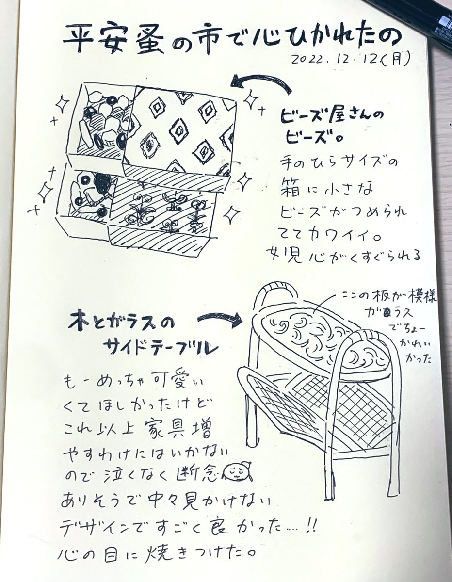 骨董市とか蚤の市楽しくて大好きザマス❣️ 